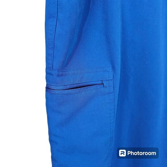 Figs 2.0 Technical Collection Zamora Royal Blue Jogger Scrub Pants - Picture 5 of 10